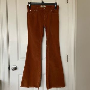 Corduroy Free People Bell Bottoms